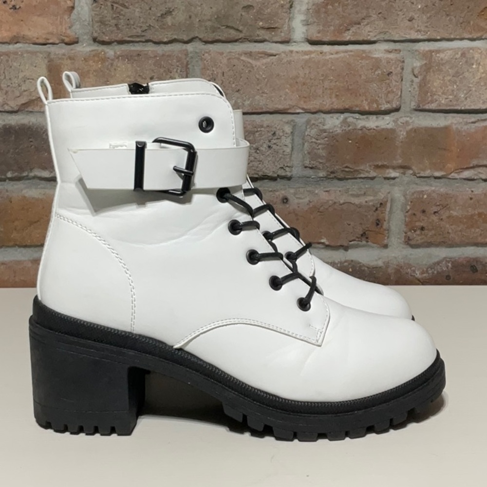 Madden Girl combat boots